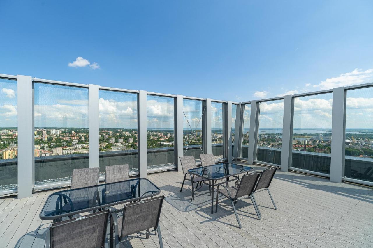 Comfy Apartments 4-5Th Floor Hanza Tower - Sauna & Pool Szczecin Bagian luar foto