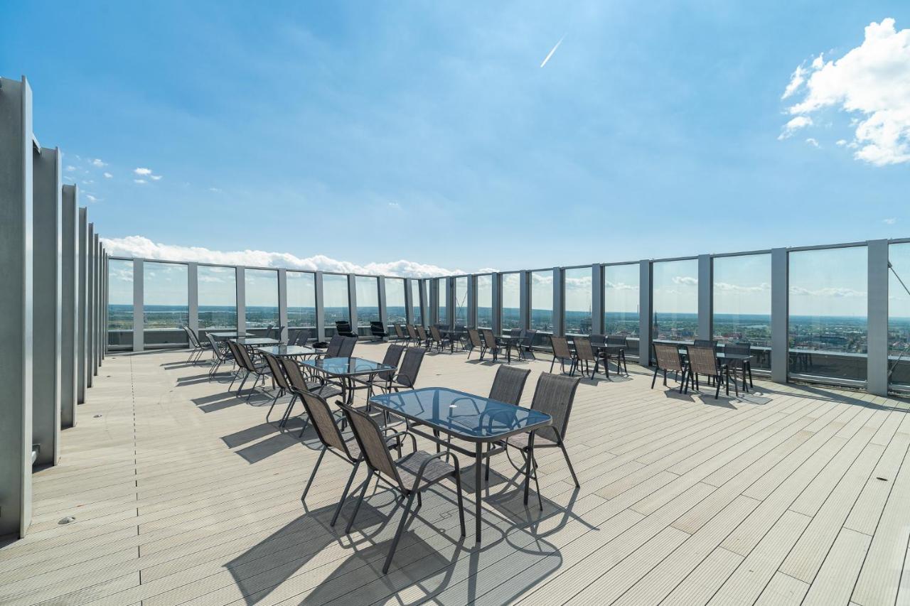 Comfy Apartments 4-5Th Floor Hanza Tower - Sauna & Pool Szczecin Bagian luar foto