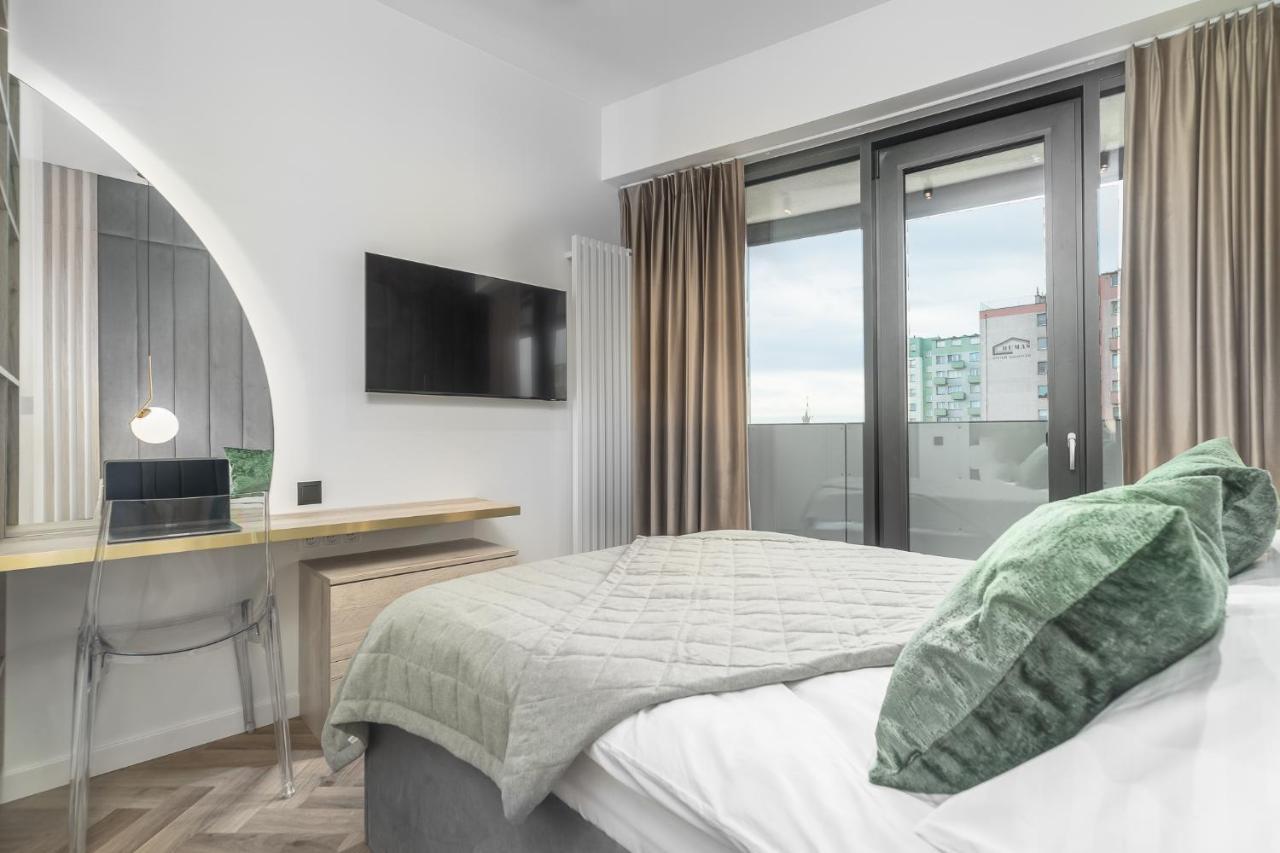 Comfy Apartments 4-5Th Floor Hanza Tower - Sauna & Pool Szczecin Bagian luar foto
